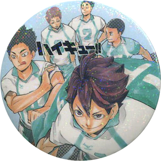 Haikyu!! Aoba Josai Collection Can Badge Part 4 Buttons [USED]
