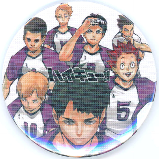 Haikyu!! Shiratorizawa Academy High School Collection Can Badge Part 4 Buttons [USED]