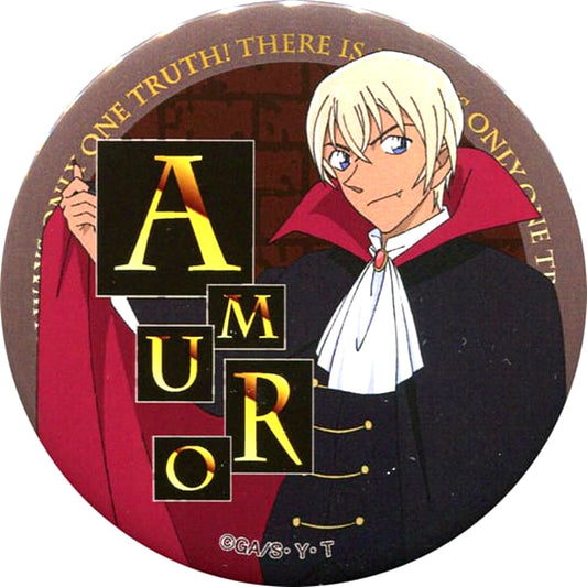 Toru Amuro Detective Conan Art Button SHIBUYA109 STORE [USED]