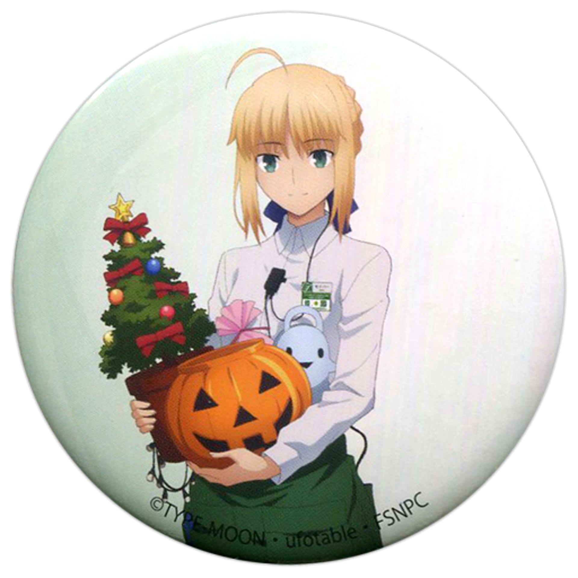 Saber Fate/stay night Hands Apron Button Tokyu Hands x Movie Fate/stay night Heaven's Feel [USED]