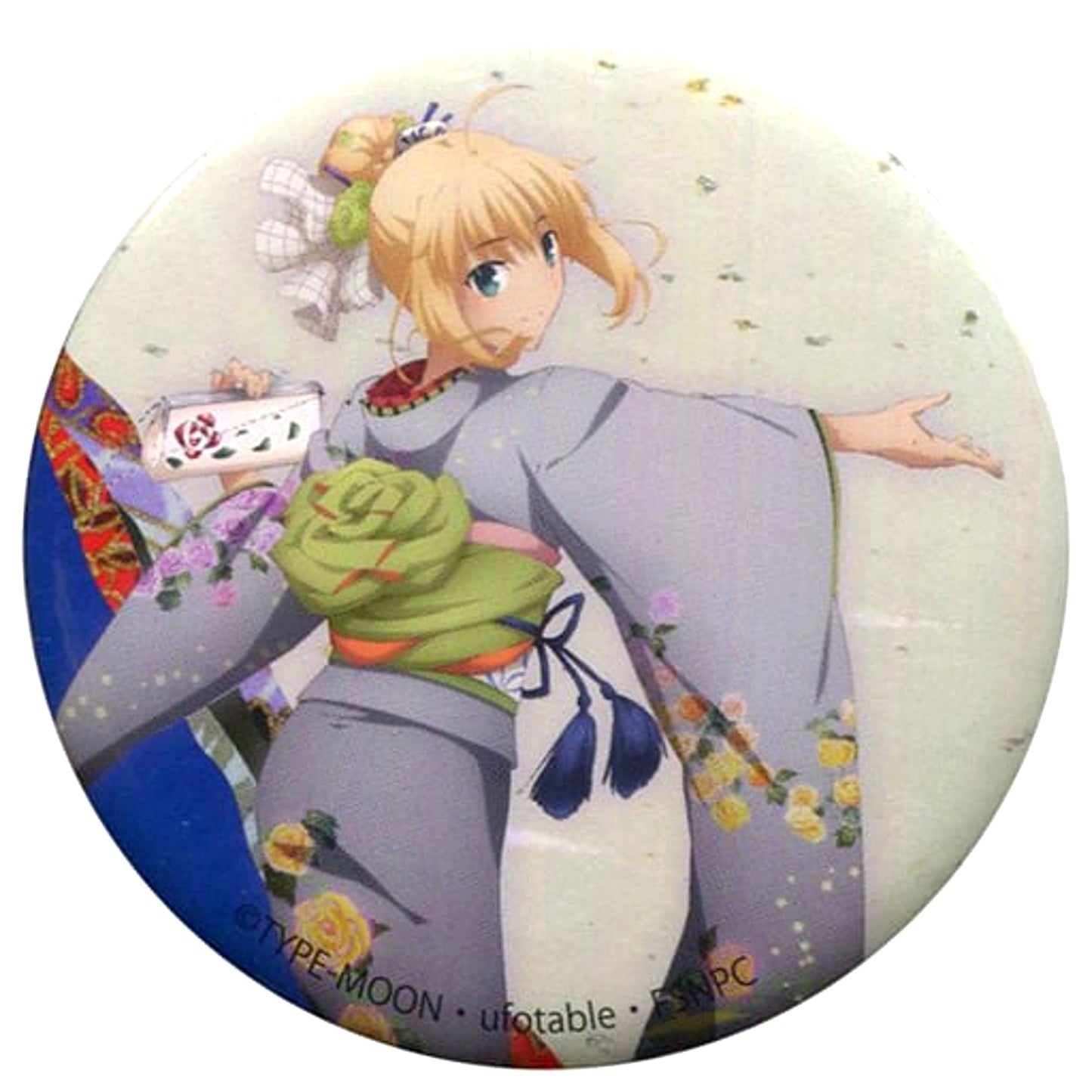 Saber Fate/stay night Heaven's Feel Japanese Clothing Button Tokyu Hands [USED]