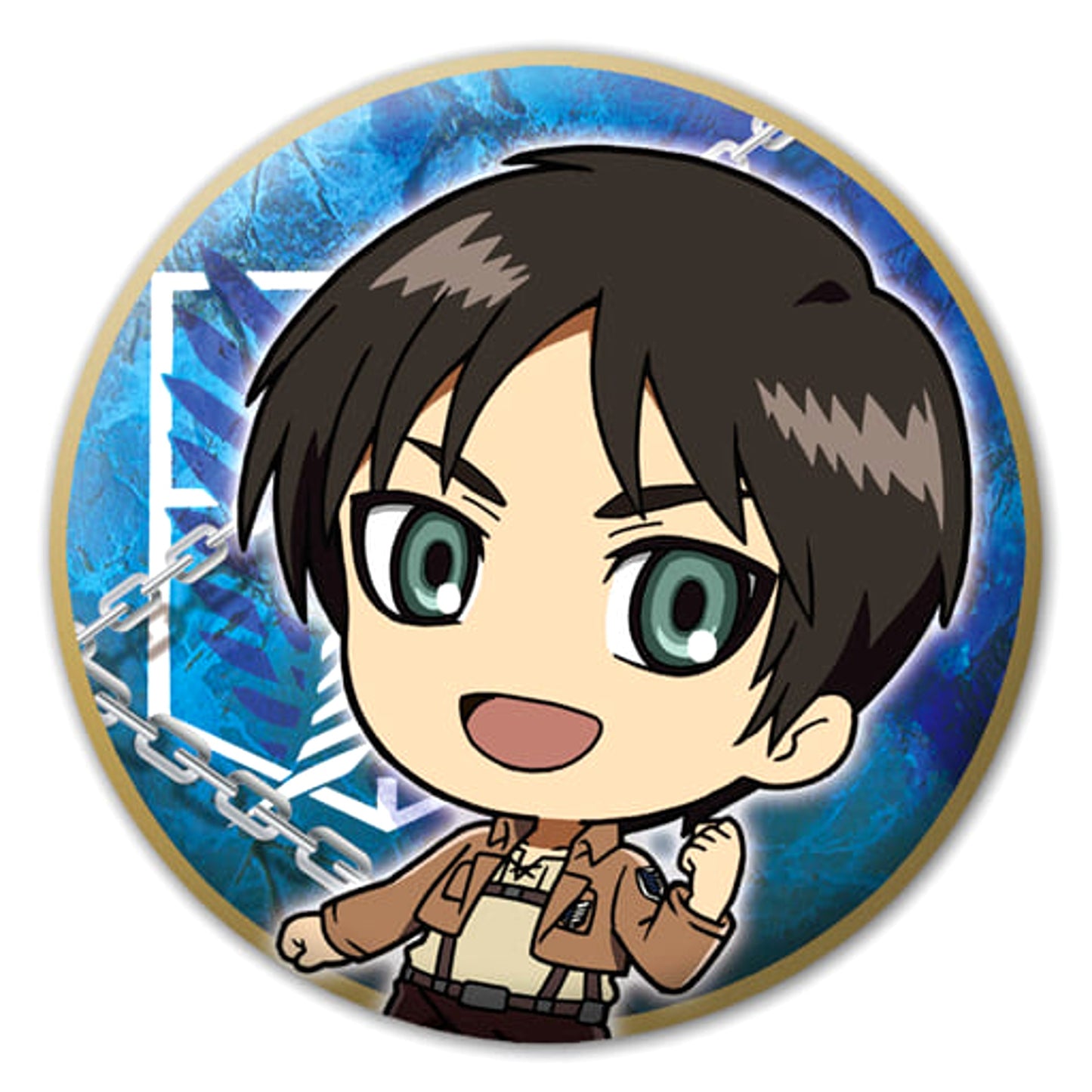 Attack on Titan Ellen Yeager Can Badge Buttons [USED]