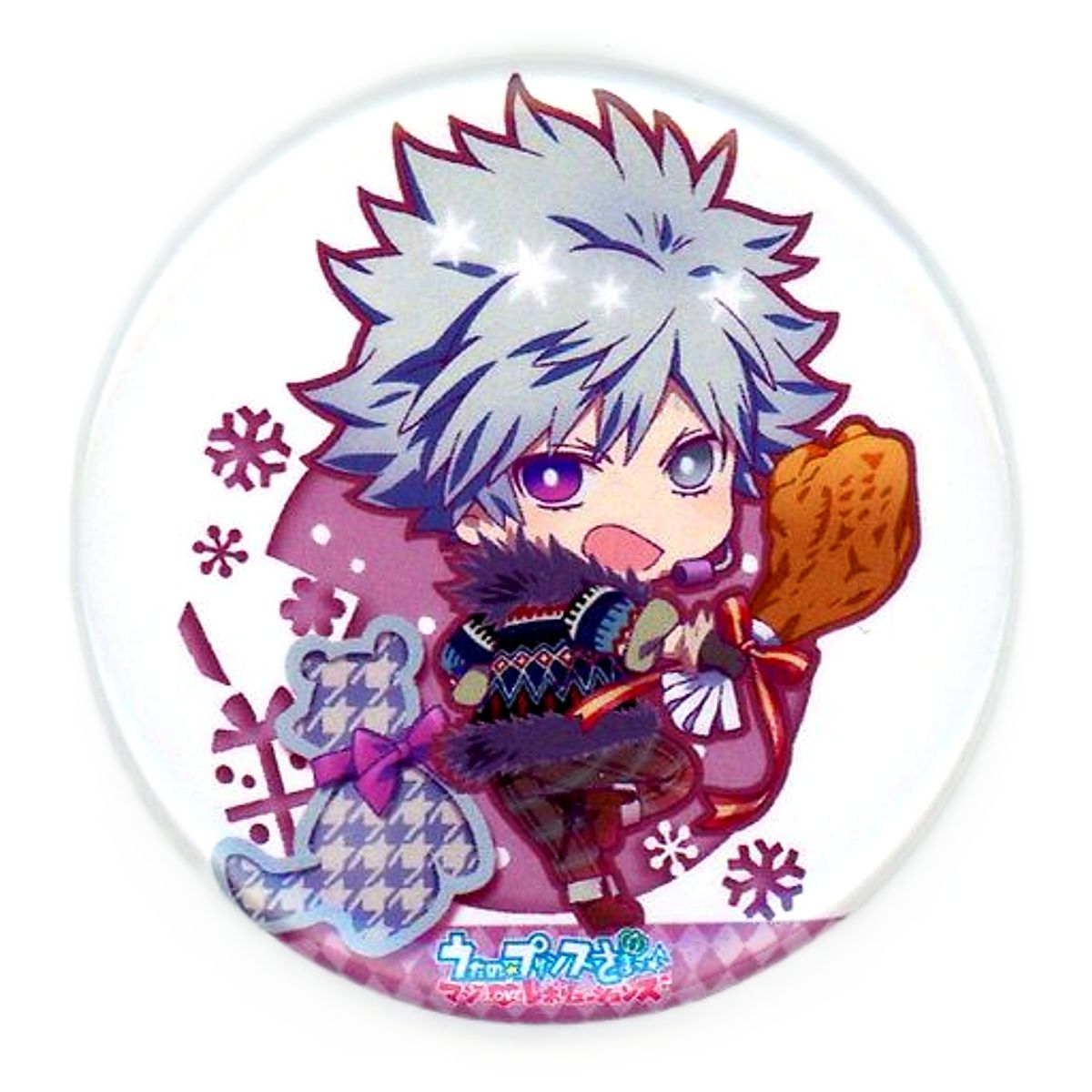 Ranmaru Kurosaki Uta no Prince Sama Maji LOVE Revolutions Blu-ray / DVD Gamers Whole Volume Purchase Interlocking Bonus 4 Types Set Can Badge [USED]