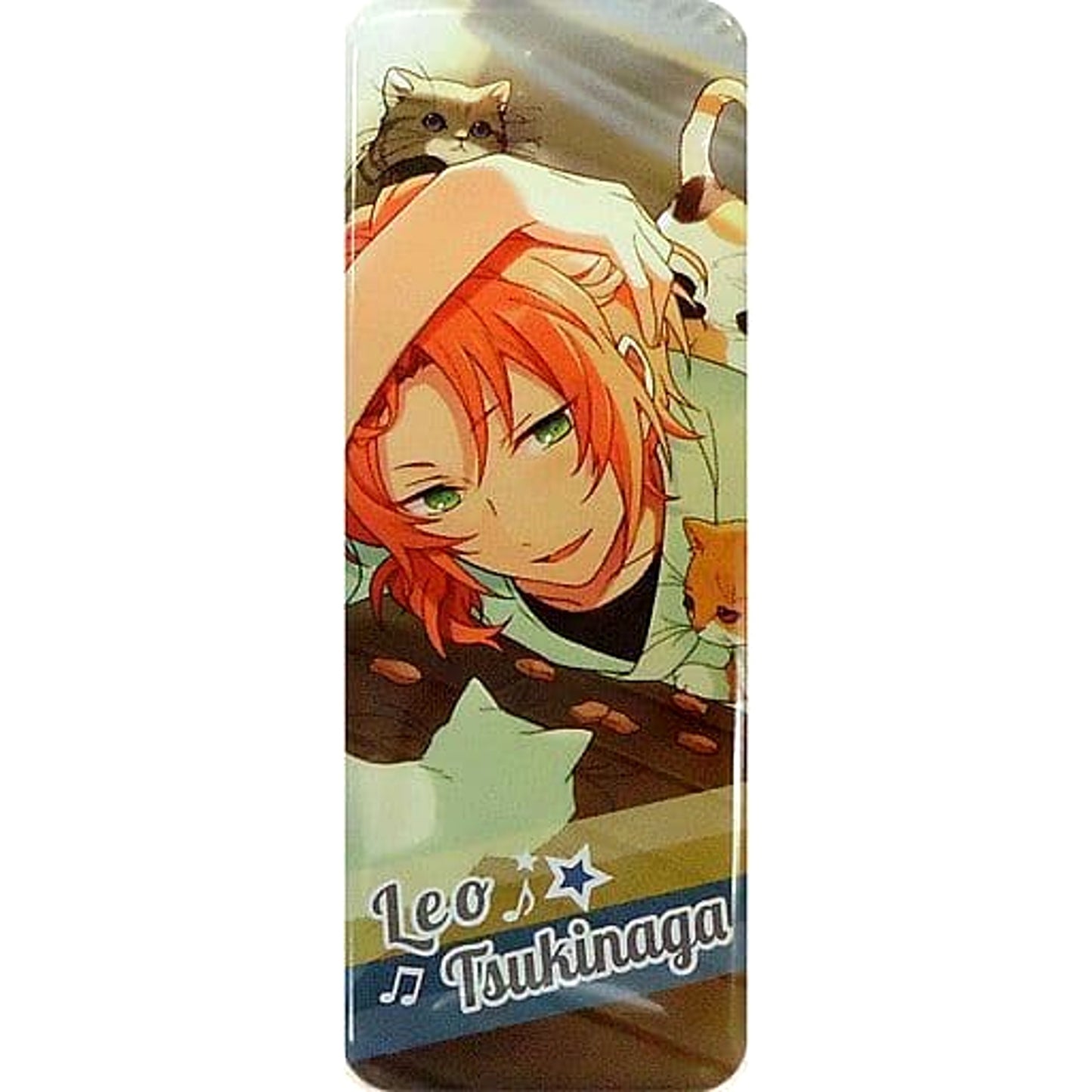 Ensemble Stars! Leo Tsukinaga Long Can Badge Collection 5 Kotobukiya Shop Limited Box Purchase Privilege Buttons [USED]