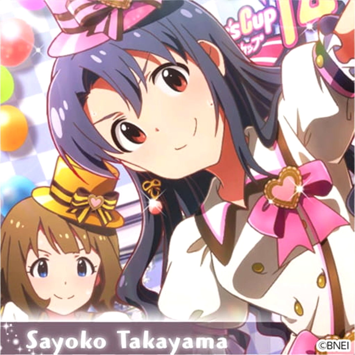THE IDOLM@STER Million Live! Sayoko Takayama Trading Square Can Badge Vol.2 Buttons [USED]