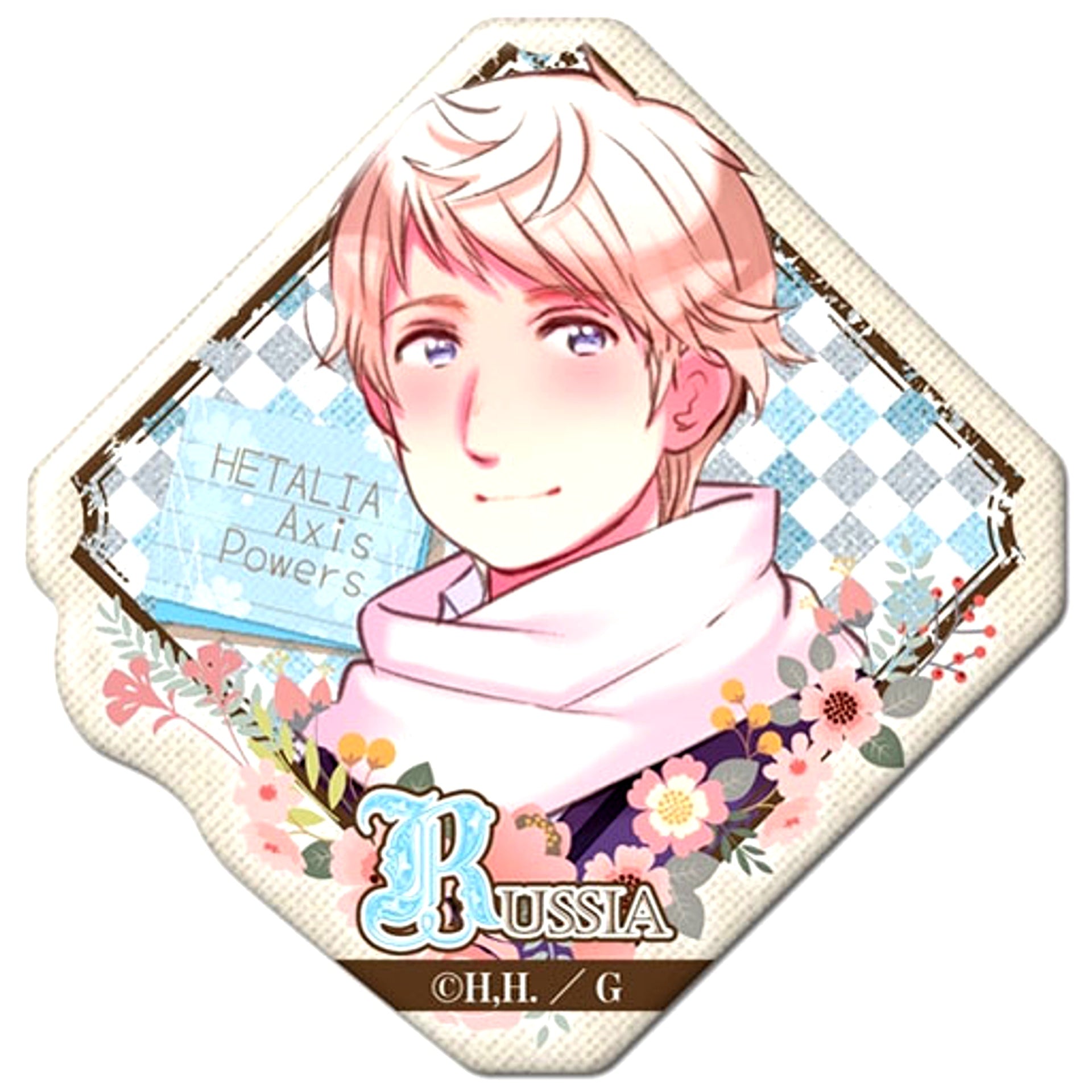 Russia Hetalia Axis Powers Pukutto Badge Collection Box Vol.2 [USED]