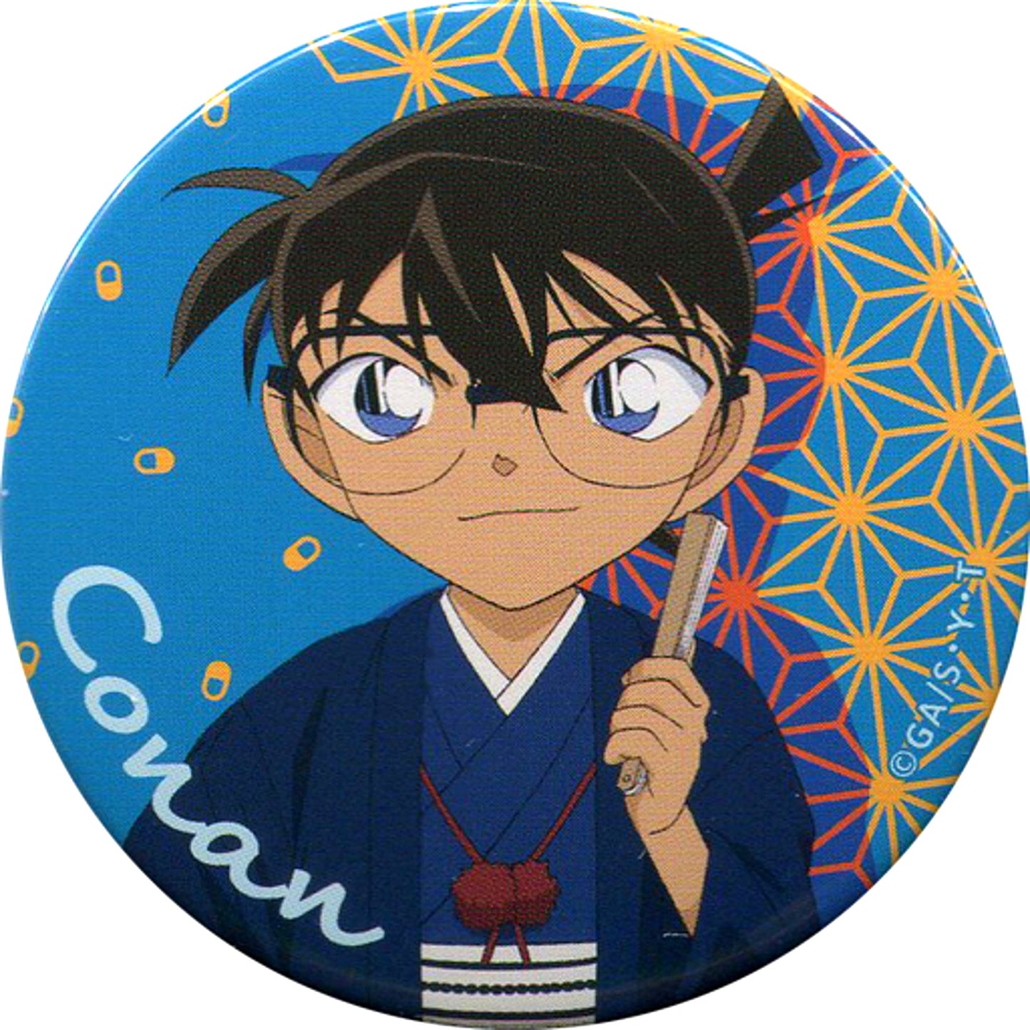 Conan Edogawa Detective Conan Button Prize Campaign UFO Catcher Bonus Sega Limited [USED]
