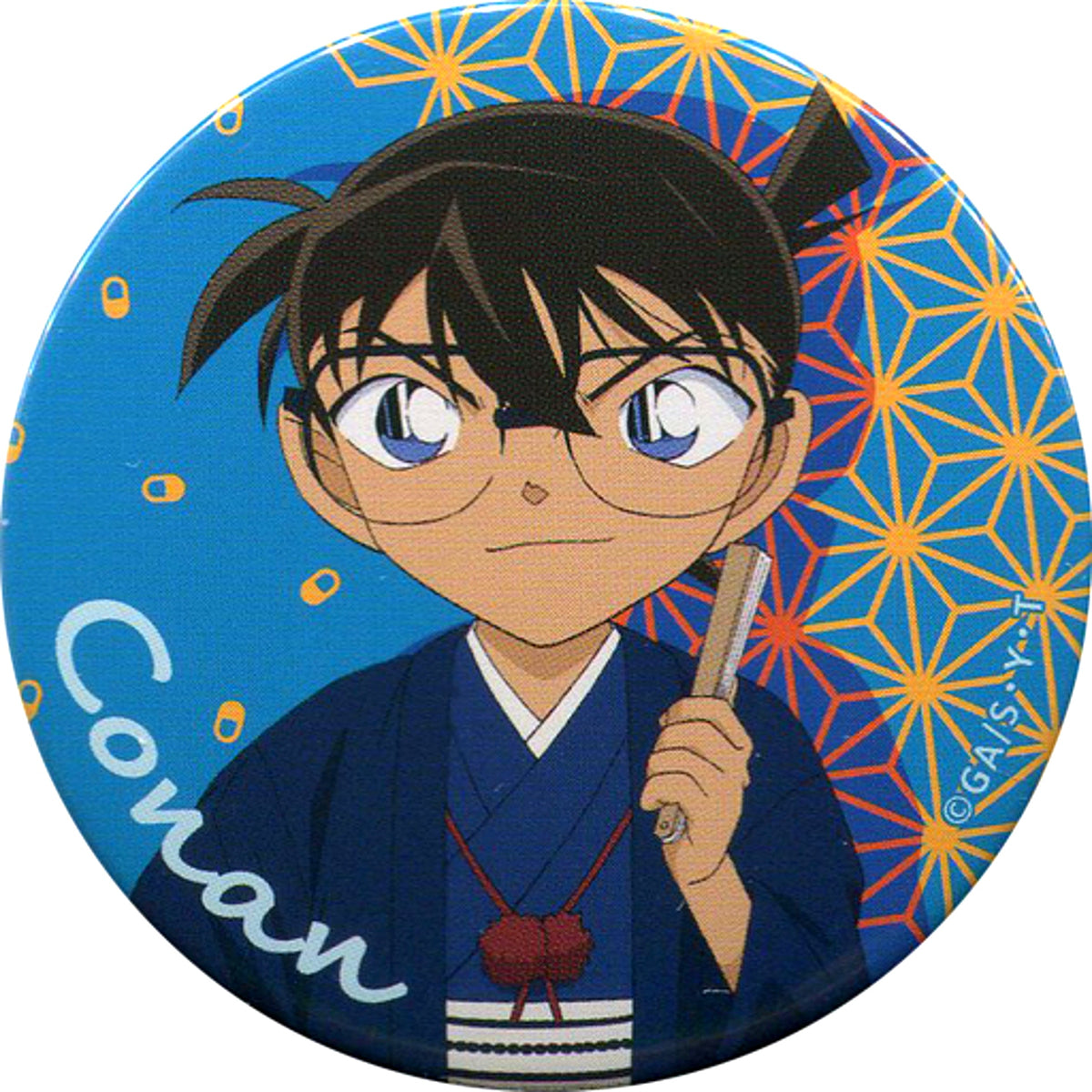 Conan Edogawa Detective Conan Button Prize Campaign UFO Catcher Bonus Sega Limited [USED]
