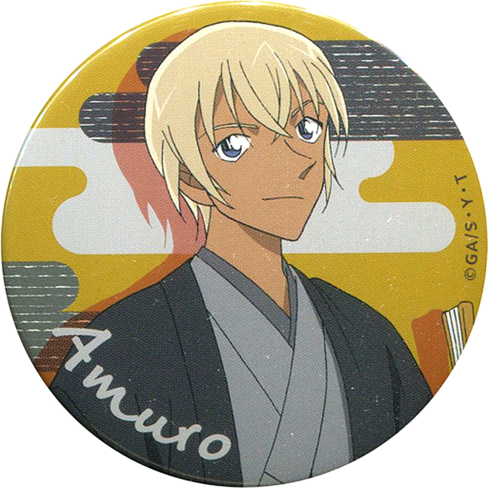 Toru Amuro Detective Conan Button Prize Campaign UFO Catcher Bonus Sega Ltd [USED]