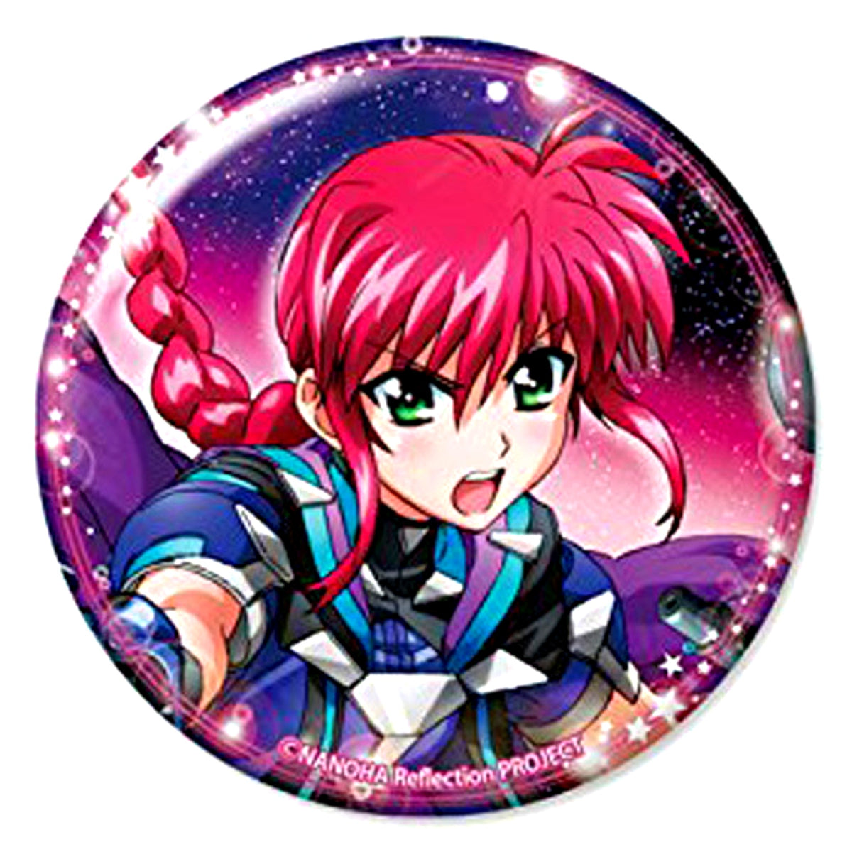 Amitie Florian Magical Girl Lyrical Nanoha Reflection Button Collection [USED]