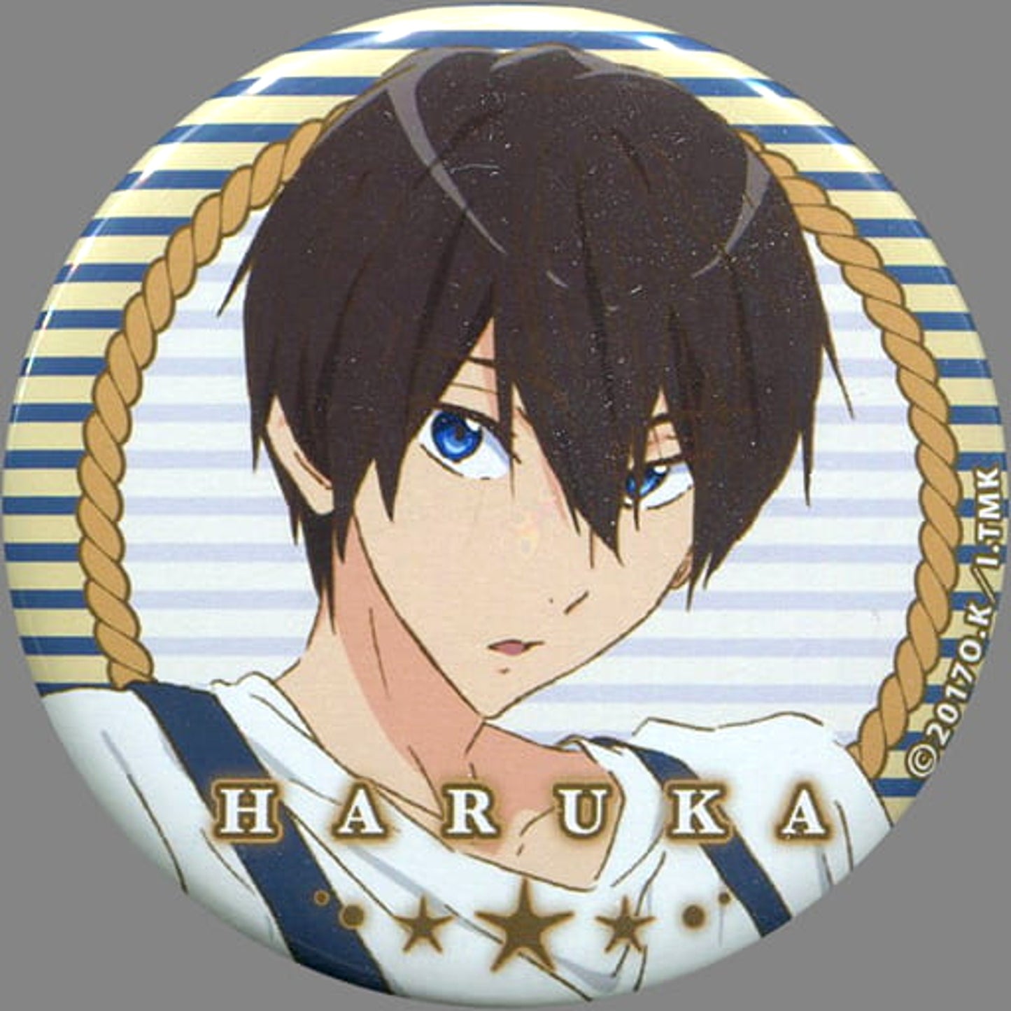 Haruka Nanase Free! Timeless Medley Bond Button Collection! Theater Limited [USED]