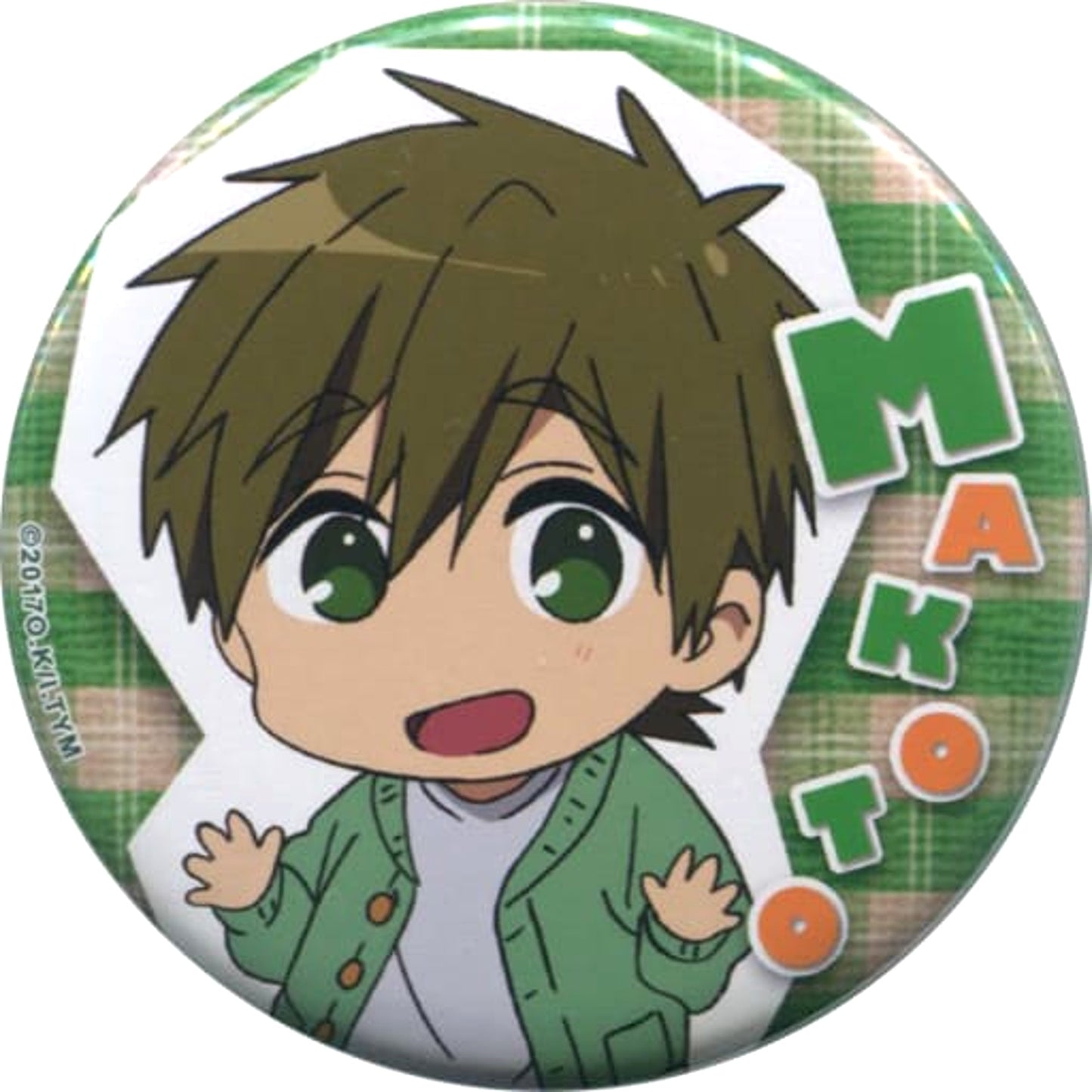 Makoto Tachibana Free! Take Your Marks Button Collection! Theater Limited [USED]