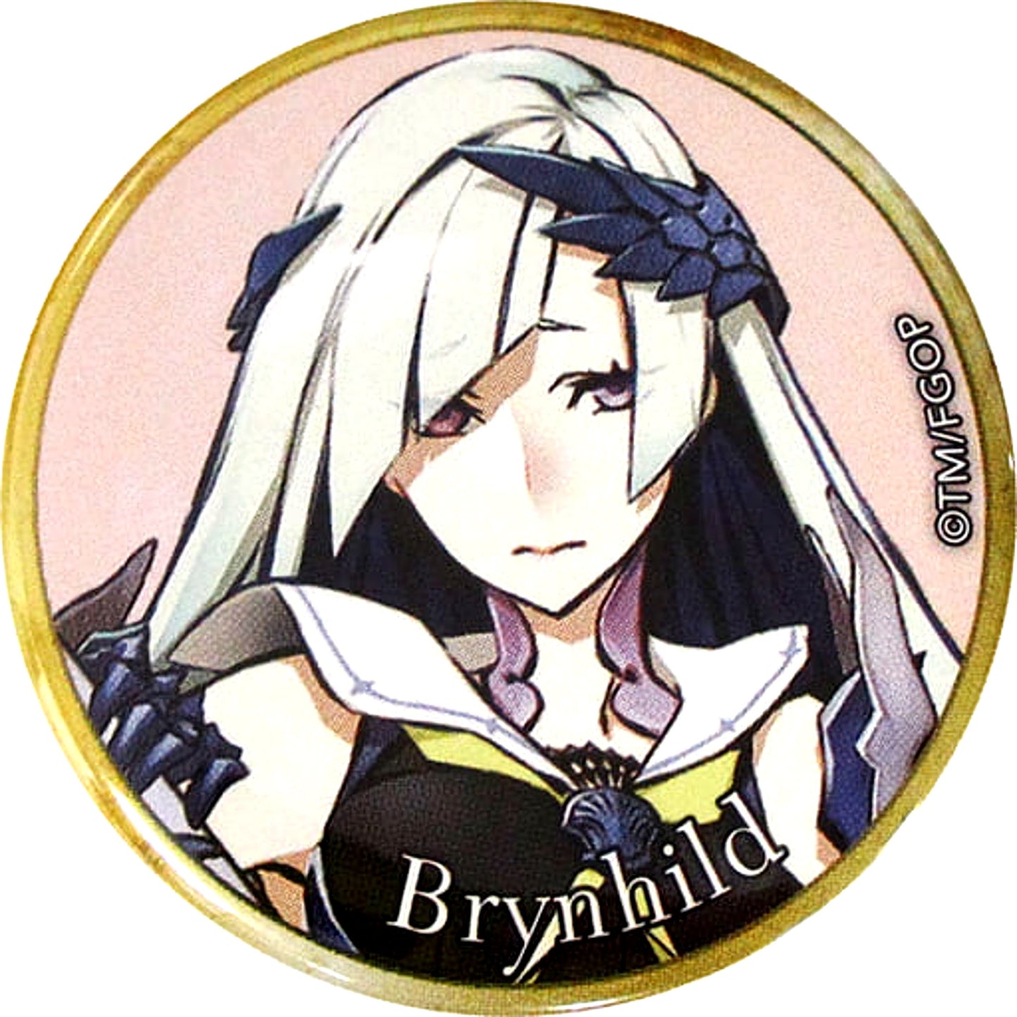 Fate/Grand Order Lancer Brynhildr Spirit Origin Summon Can Badge Fate/Grand Order Fes. 2017 2nd Anniversary Event Servant Limited [USED]
