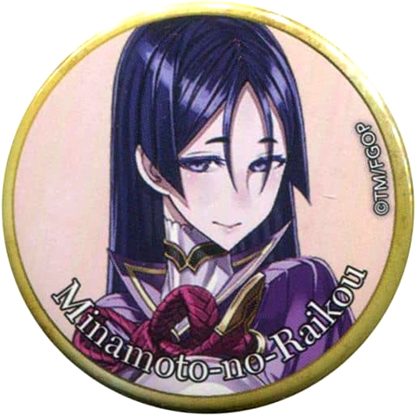 Fate/Grand Order Berserker Minamoto no Raikou Spirit Origin Summon Can Badge Fate/Grand Order Fes. 2017 2nd Anniversary Event Servant Limited [USED]