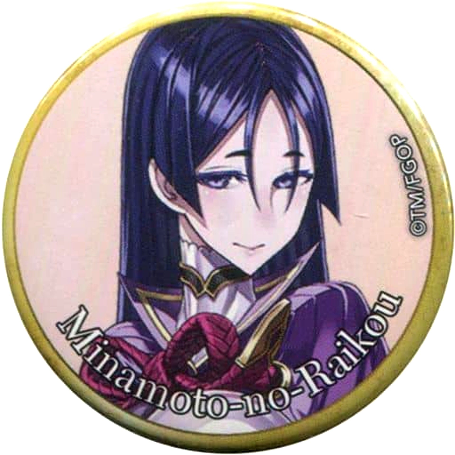 Fate/Grand Order Berserker Minamoto no Raikou Spirit Origin Summon Can Badge Fate/Grand Order Fes. 2017 2nd Anniversary Event Servant Limited [USED]