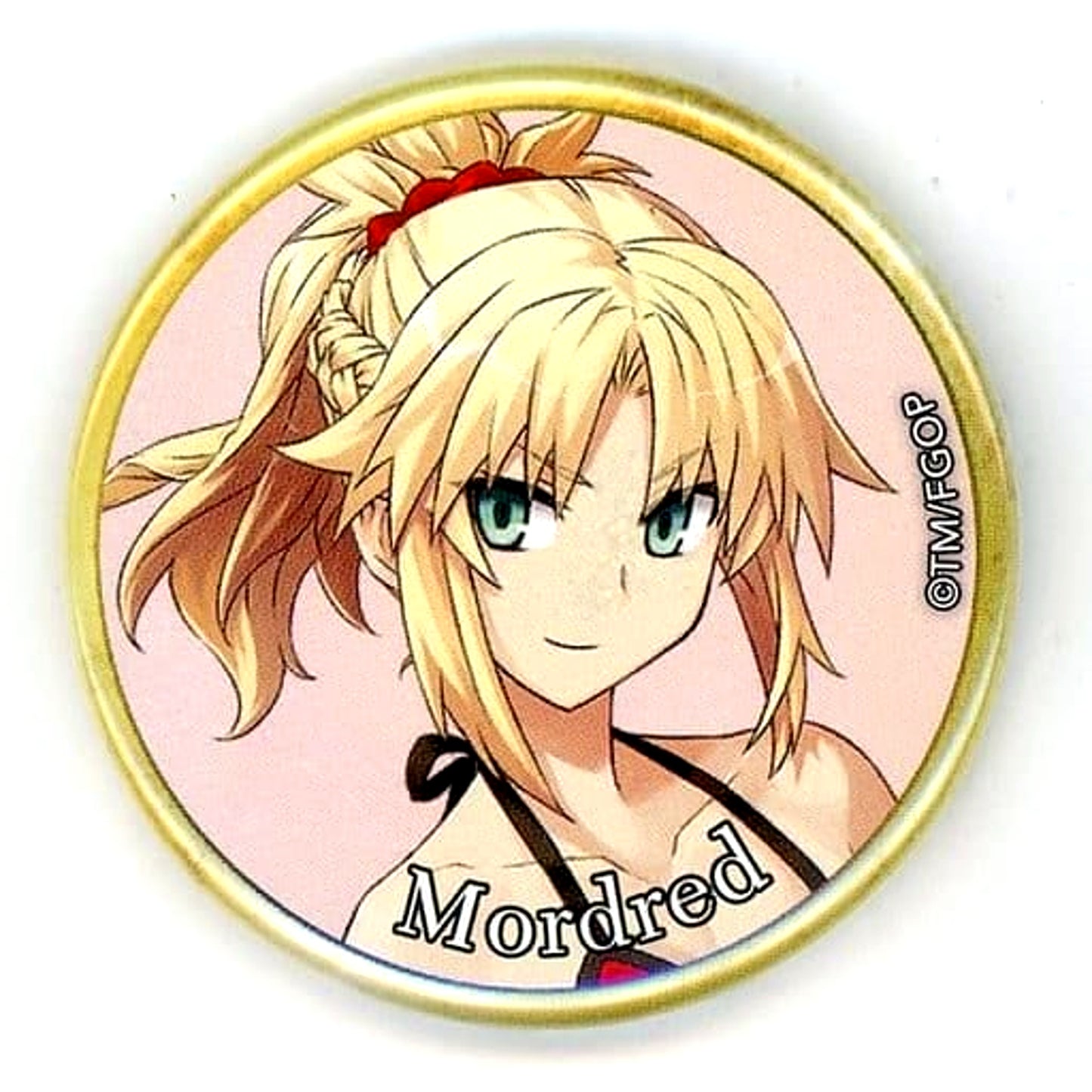 Fate/Grand Order Rider Mordred Spirit Origin Summon Can Badge Fate/Grand Order Fes. 2017 2nd Anniversary Event Servant Limited [USED]