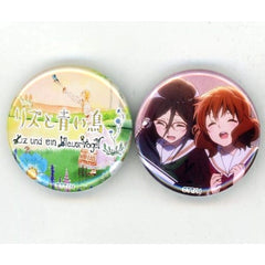 Sound! Euphonium May the Melody Reach You! Liz and the Blue Bird 2 Title Can Badge Set 6th Week Visitor Present Buttons [USED]