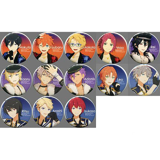 Hokuto Hidaka & Others Ensemble Stars! All 13 Types Set Chara Badge Collection Dream Live 1st Tour Morning Star! Limited [USED]