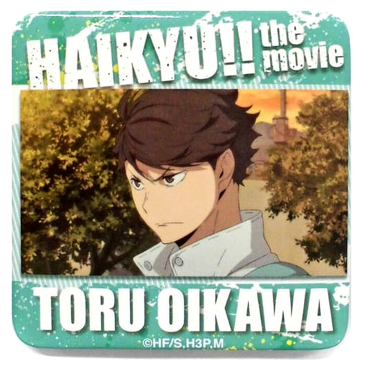Haikyu!! The Movie: Talent and Sense Toru Oikawa Scene Badge Collection Theater Limited Buttons [USED]