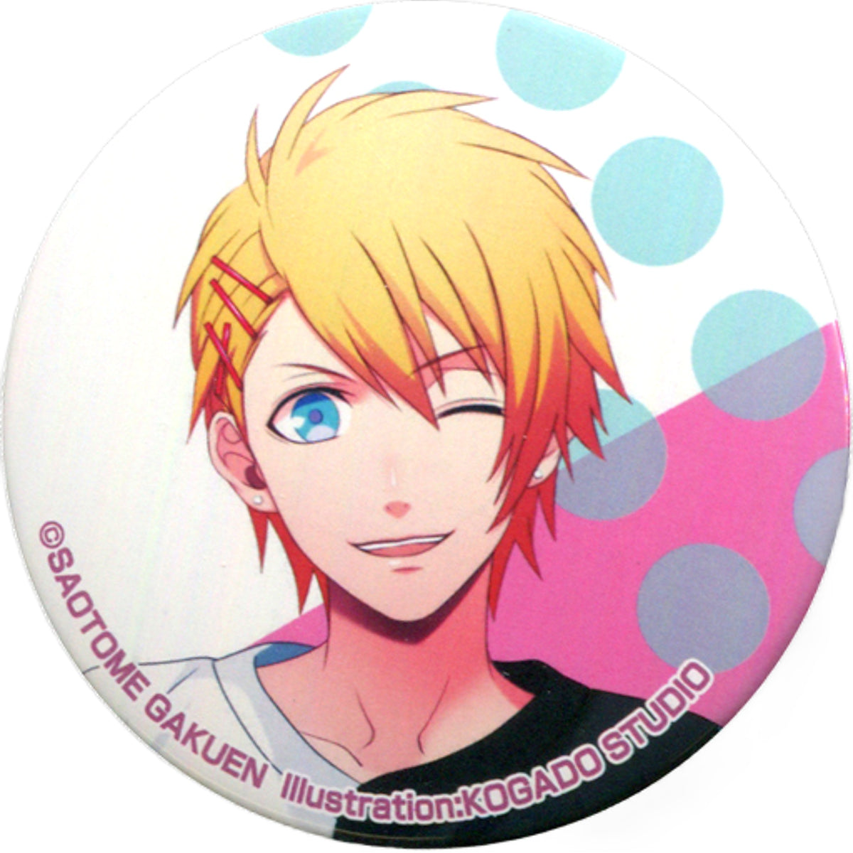Sho Kurusu Uta no Prince Sama Character Badge Collection Modern Circle Ver. SHINING STORE Limited Can Badge [USED]