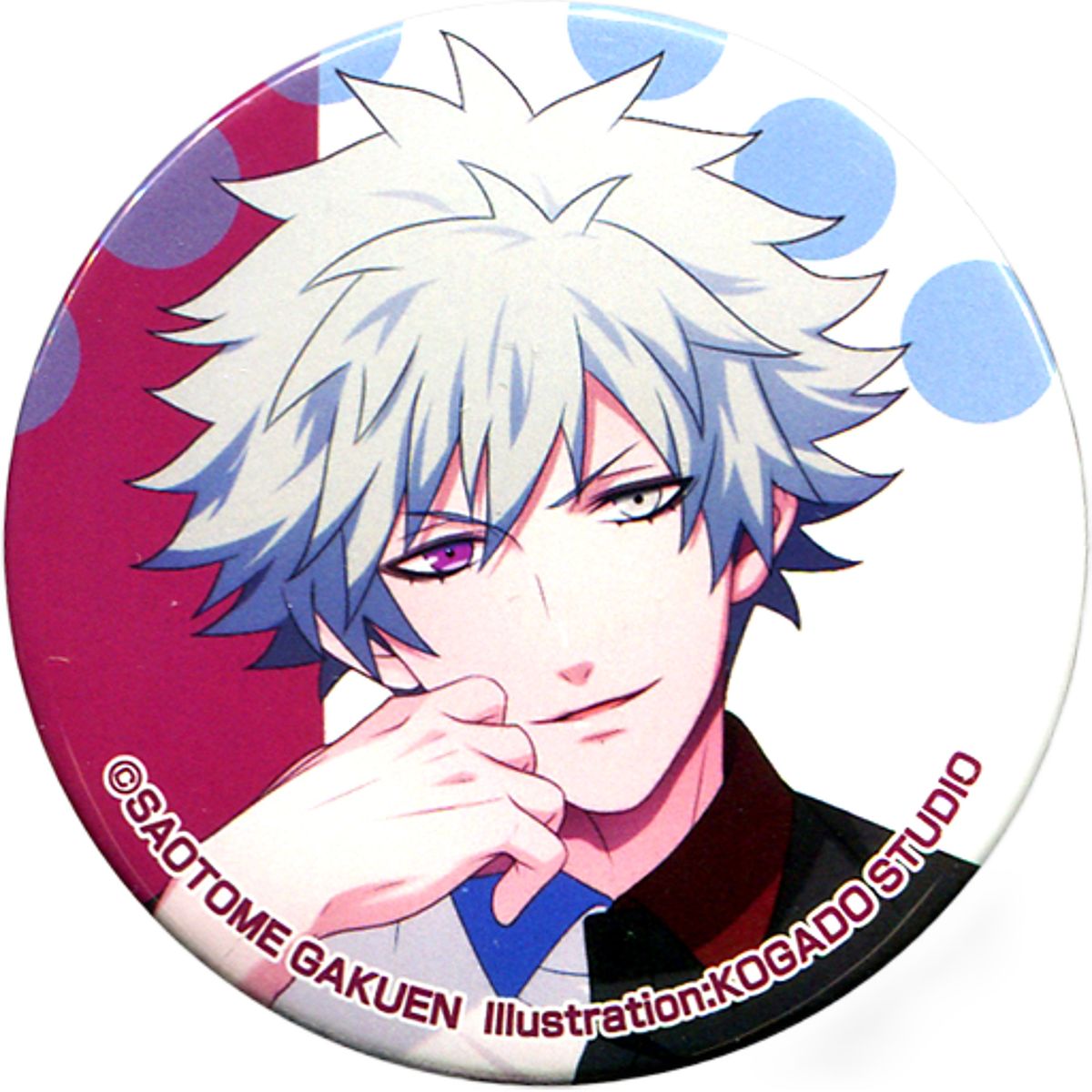 Ranmaru Kurosaki Uta no Prince Sama Character Badge Collection Modern Circle Ver. SHINING STORE Limited Can Badge [USED]