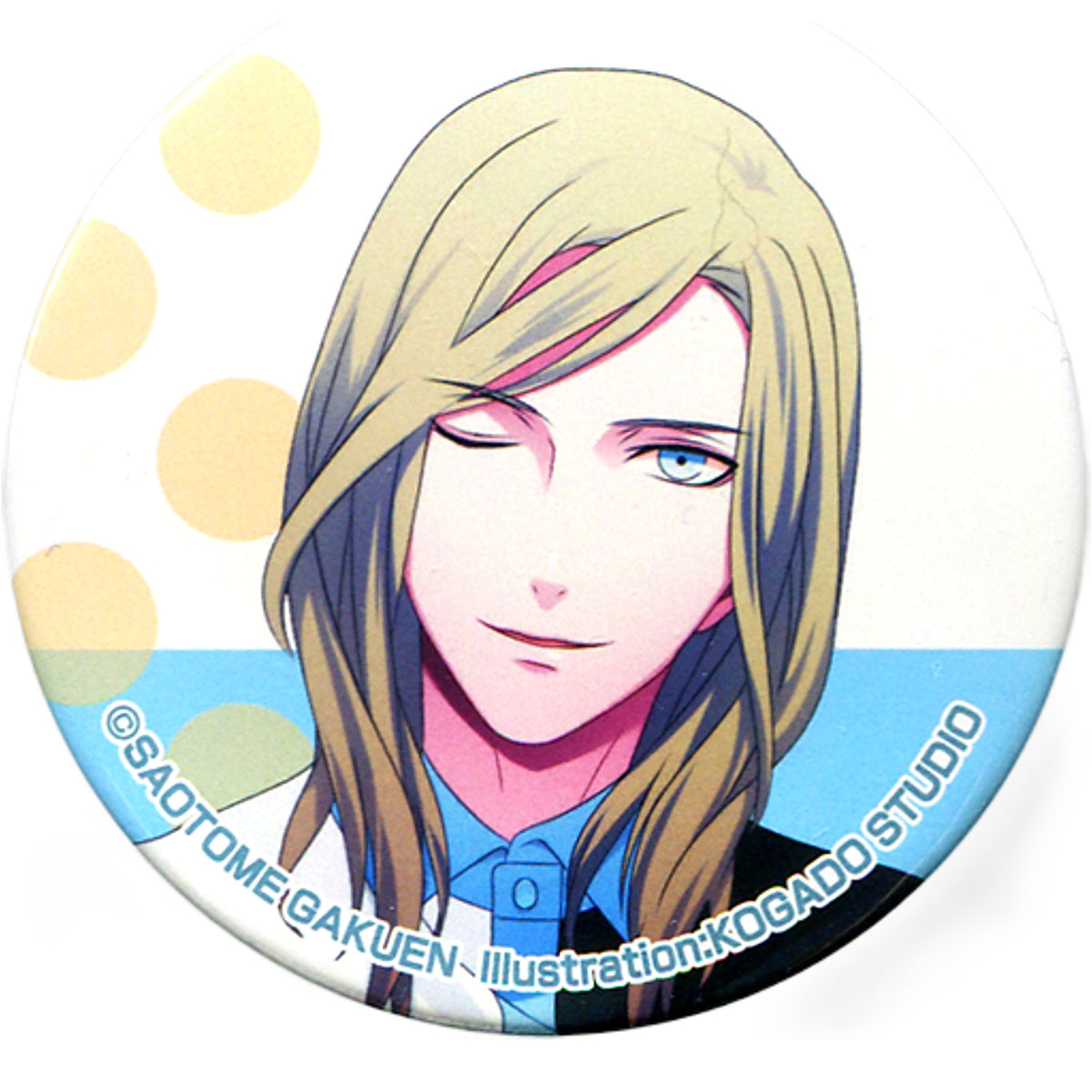 Camus Uta no Prince Sama Character Badge Collection Modern Circle Ver. SHINING STORE Limited Can Badge [USED]