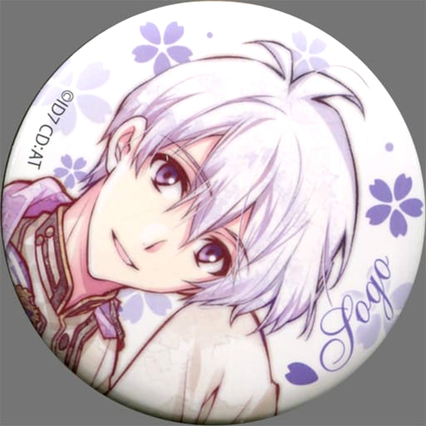 IDOLiSH7 Sogo Osaka Character Badge Collection Sakura Message Buttons [USED]