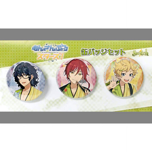 Ensemble Stars! Switch Can Badge Set Set of 3 Buttons [USED]