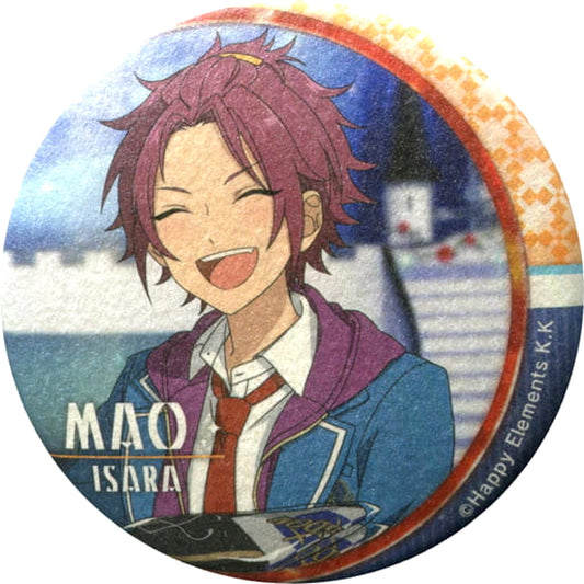 Ensemble Stars! Mao Isara Uniform Character Badge Collection Reminiscence B Buttons [USED]