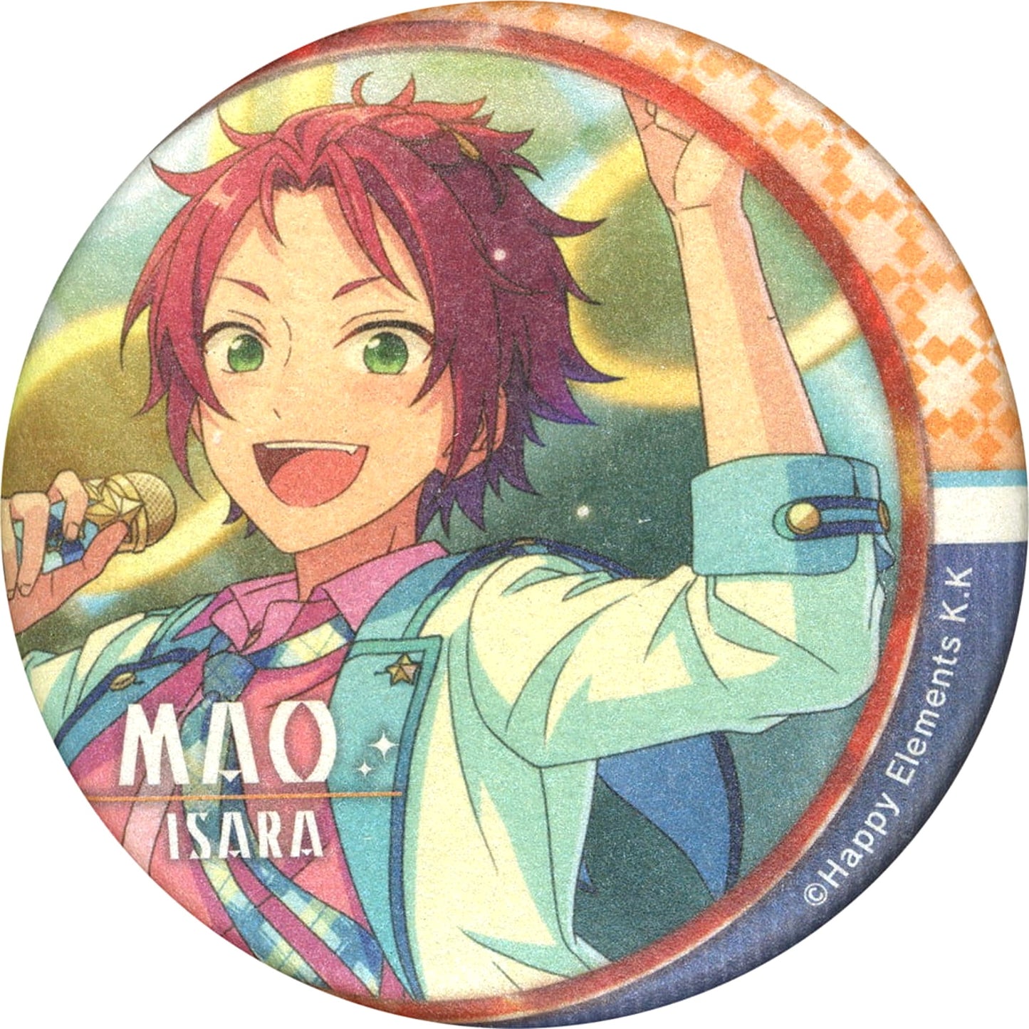 Mao Isara Costume Ensemble Stars! Chara Badge Collection Reminiscence B [USED]