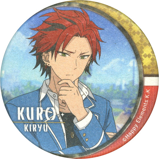 Ensemble Stars! Kuro Kiryu Character Badge Collection Reminiscence B Buttons [USED]