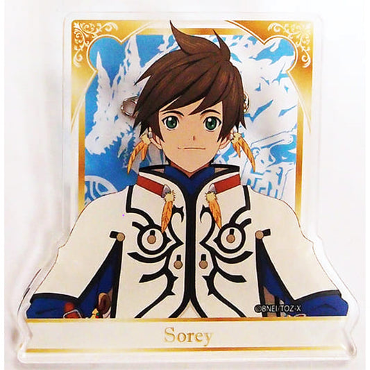 Tales of Zestiria the X Sley Frame Acrylic Badge La Rabbit Market X Hmm in Laforet Harajuku Limited Buttons [USED]