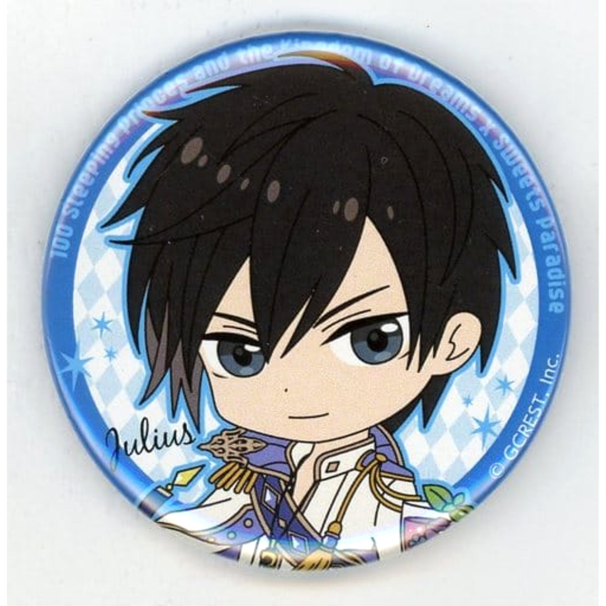 100 Sleeping Princes and the Kingdom of Dreams Julius Trading Can Badge Sweets Paradise Limited Buttons [USED]