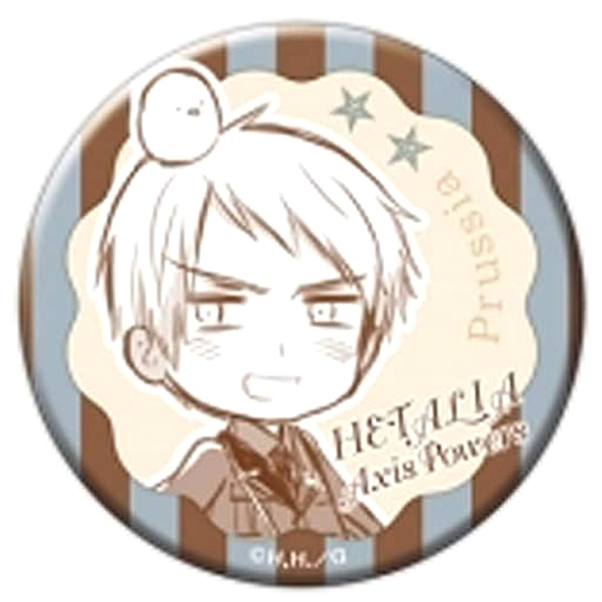 Hetalia: Axis Powers Prussia Trading Can Badge Part 2 Vol.1 Buttons [USED]