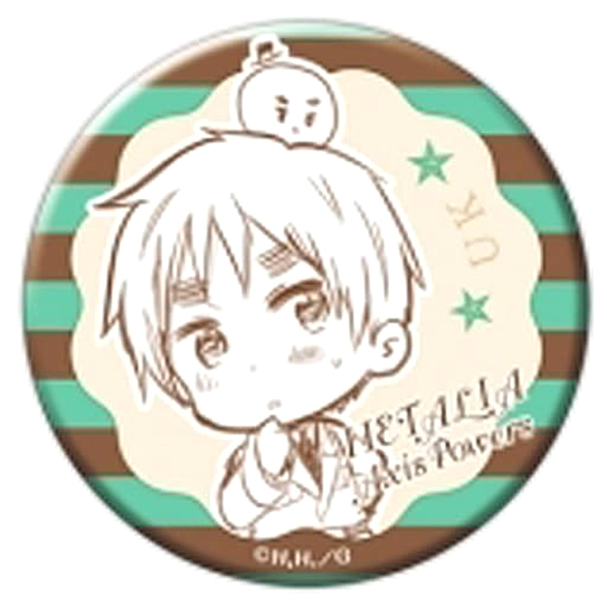 Hetalia: Axis Powers United Kingdom Trading Can Badge Part 2 Vol.2 Buttons [USED]