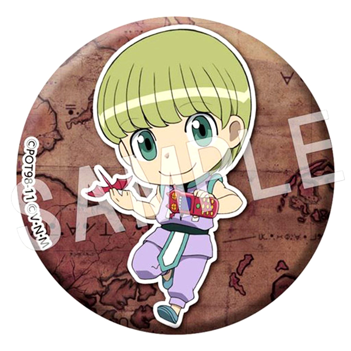 Shalnark Hunter x Hunter Fortune Button Mini Character ver [USED]