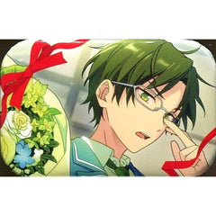 Ensemble Stars! Keito Hasumi Valentine Marukaku Can Badge Buttons [USED]