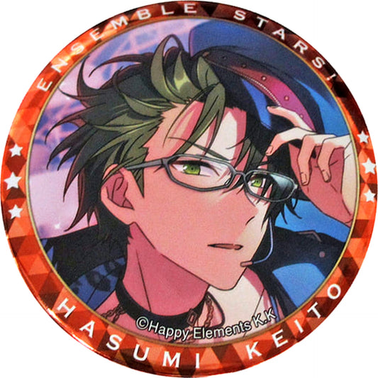 Keito Hasumi Bloomed Ensemble Stars! Chara Badge Collection Remembrance * Each Crossroad [USED]