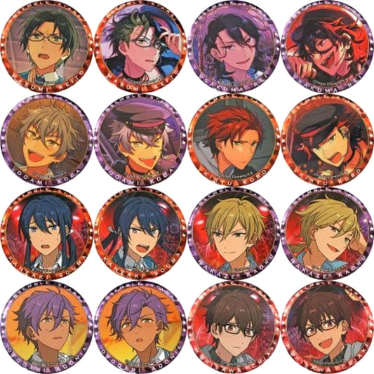 Rei Sakuma & Others Ensemble Stars! All 16 Types Set Remembrance * Each Crossroad Chara Badge Collection [USED]