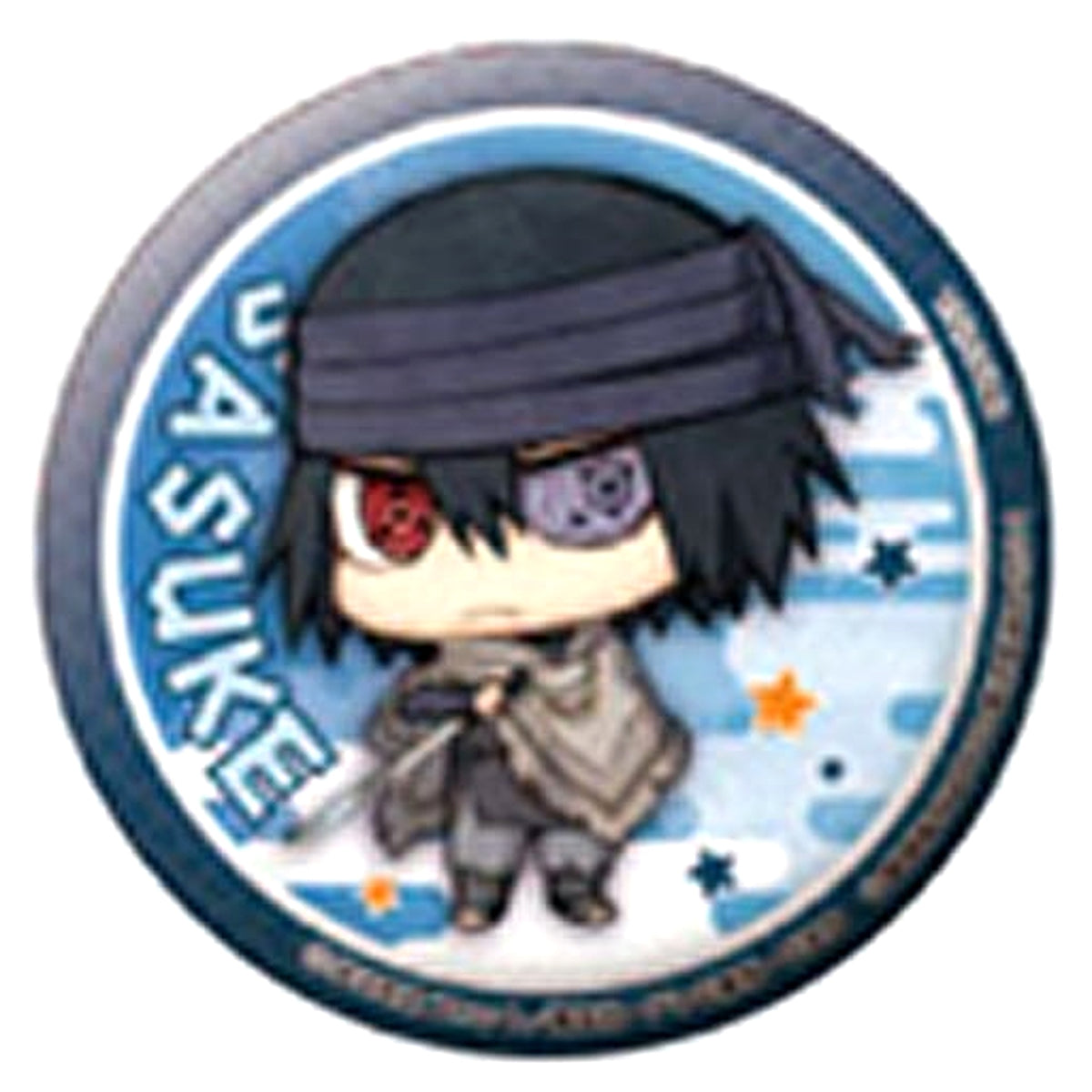 Naruto: Shippuden Sasuke Uchiha The Last Can Badge Collection It's A New Era! Arc Buttons [USED]