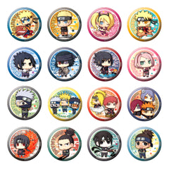 Naruto: Shippuden Naruto Uzumaki & Others Can Badge Collection It's A New Era! Arc All 16 Types Set Buttons [USED]