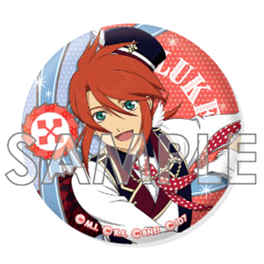 Tales of Link X Idolish7 Luke Fon Fabre Trading Can Badge Tales Box Buttons [USED]