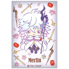 Fate/Grand Order Caster Merlin Canvas-style Badge Design Produced by Sanrio [USED]