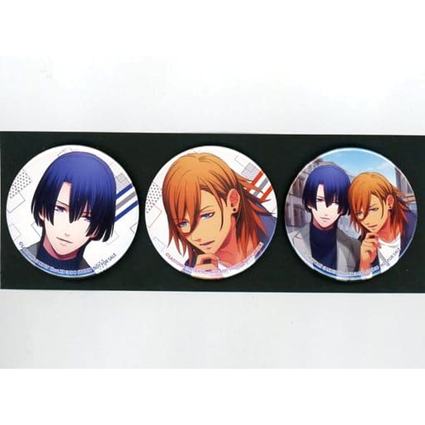 Uta no Prince Sama: Amazing Aria Sweet Serenade Love Masato Hijirikawa Ren Jinguji Can Badge Broccoli Official Store Limited PS Vita Software Bundled Bonus Set of 3 Buttons [USED]
