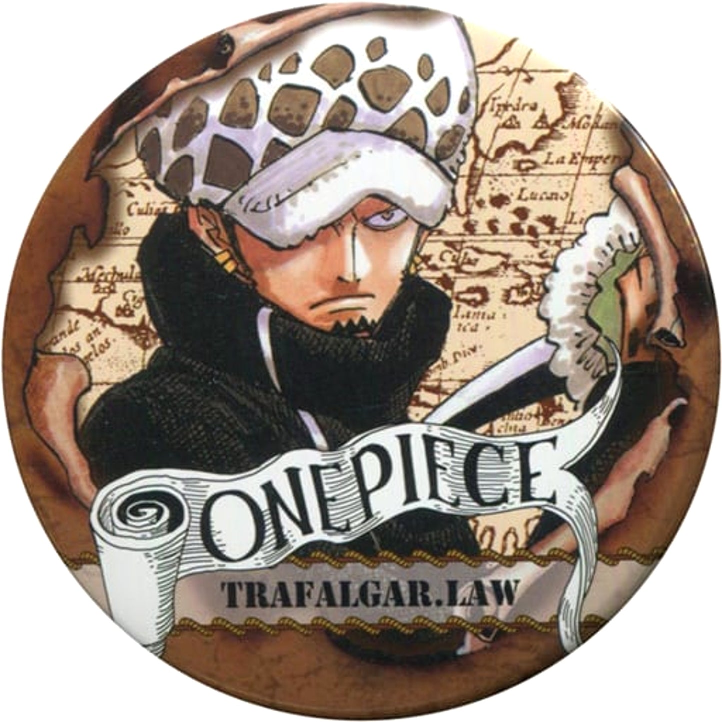 One Piece Trafalgar Law Collection Can Badge Part 3 Jump Festa 2018 Limited Buttons [USED]