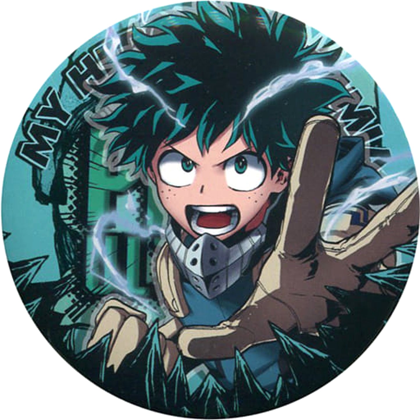 My Hero Academia Izuku Midoriya Hero Costume Collection Can Badge Part 3 Jump Festa 2018 Limited Buttons [USED]
