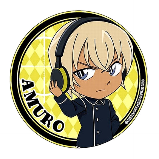 Toru Amuro Detective Conan Chara Myu Button [USED]