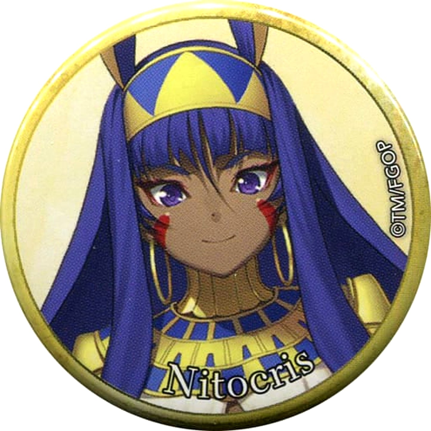 Fate/Grand Order Caster Nitocris Spirit Origin Summon Can Badge Vol.4 Fate/Grand Order Fes. 2017 2nd Anniversary [USED]