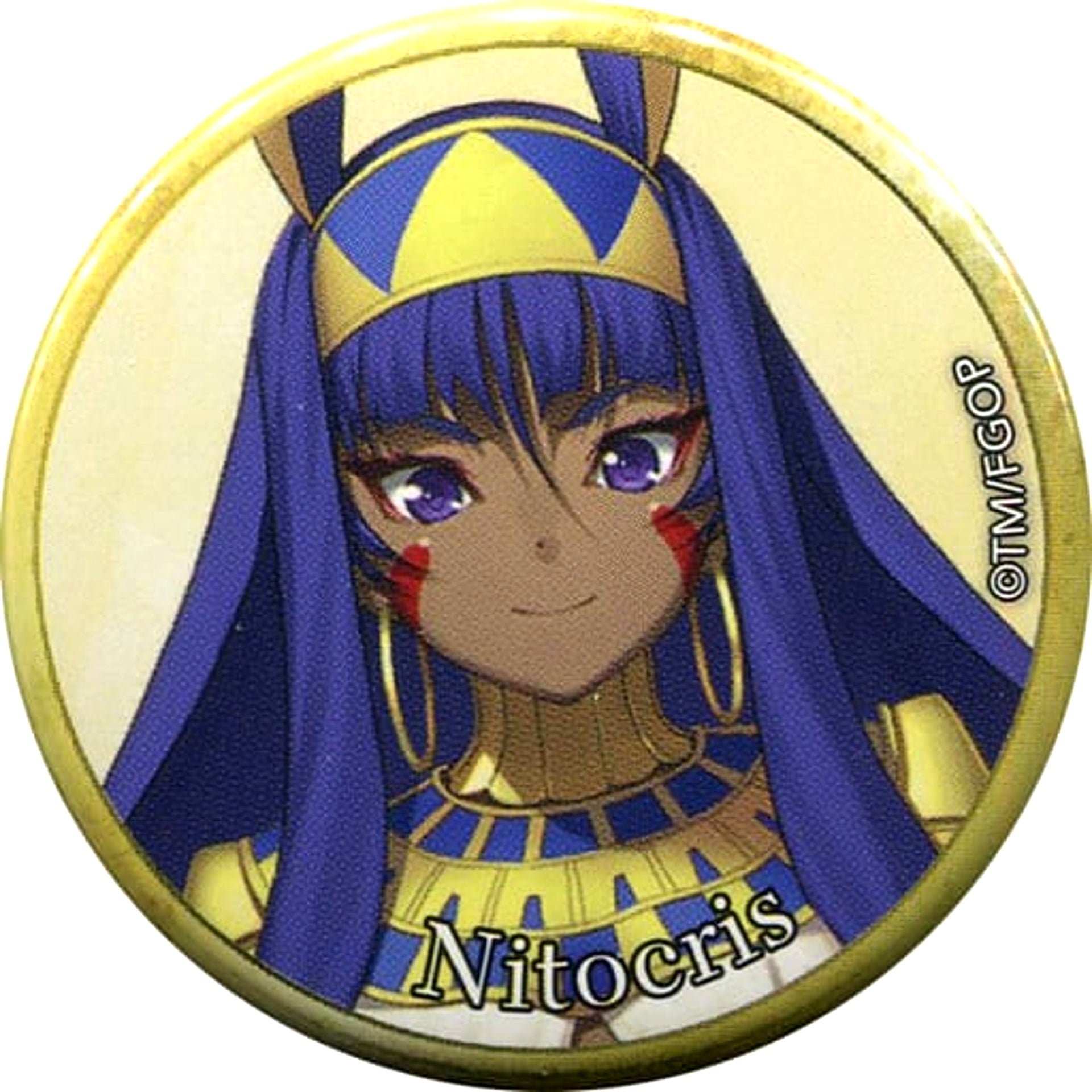 Fate/Grand Order Caster Nitocris Spirit Origin Summon Can Badge Vol.4 Fate/Grand Order Fes. 2017 2nd Anniversary [USED]
