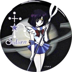 Sailor Moon Sailor Saturn Can Badge TeNQ Special Exhibition Over The Sailor Moon Uchu e no Shotai Limited Buttons [USED]